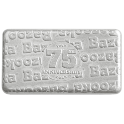 2022 bazooka joe bubble gum 75th anniversary 40g silver bar