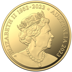 2023 kangaroo series 30th anniversary 1oz 'c' mintmark gold proof coin