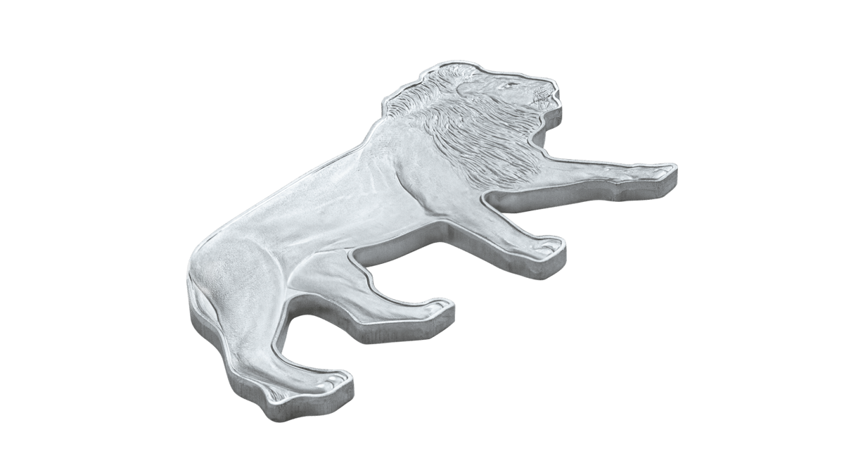 21aoaal1os-2021-animals-of-africa-lion-1oz-9999-silver-lion-shaped-coin