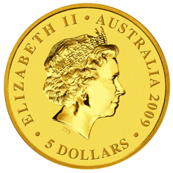 1/20 gold coin - the perth mint 9999
