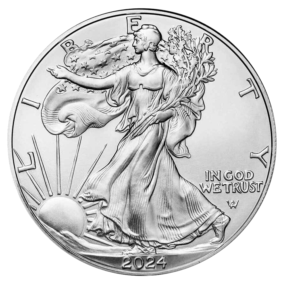 2024 American Silver Eagle 1oz .999 Silver Bullion Coin