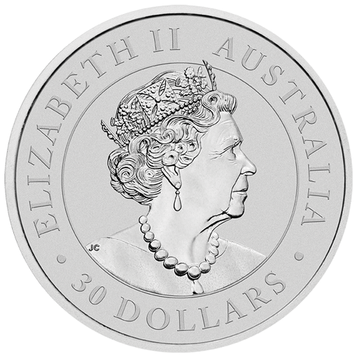 2022 australian koala 1kg. 9999 silver bullion coin – 1 kilo back