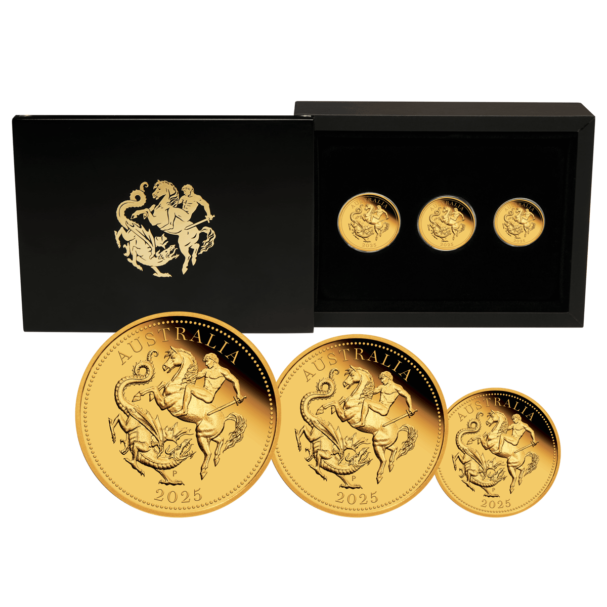 2025 australia sovereign gold proof three coin set