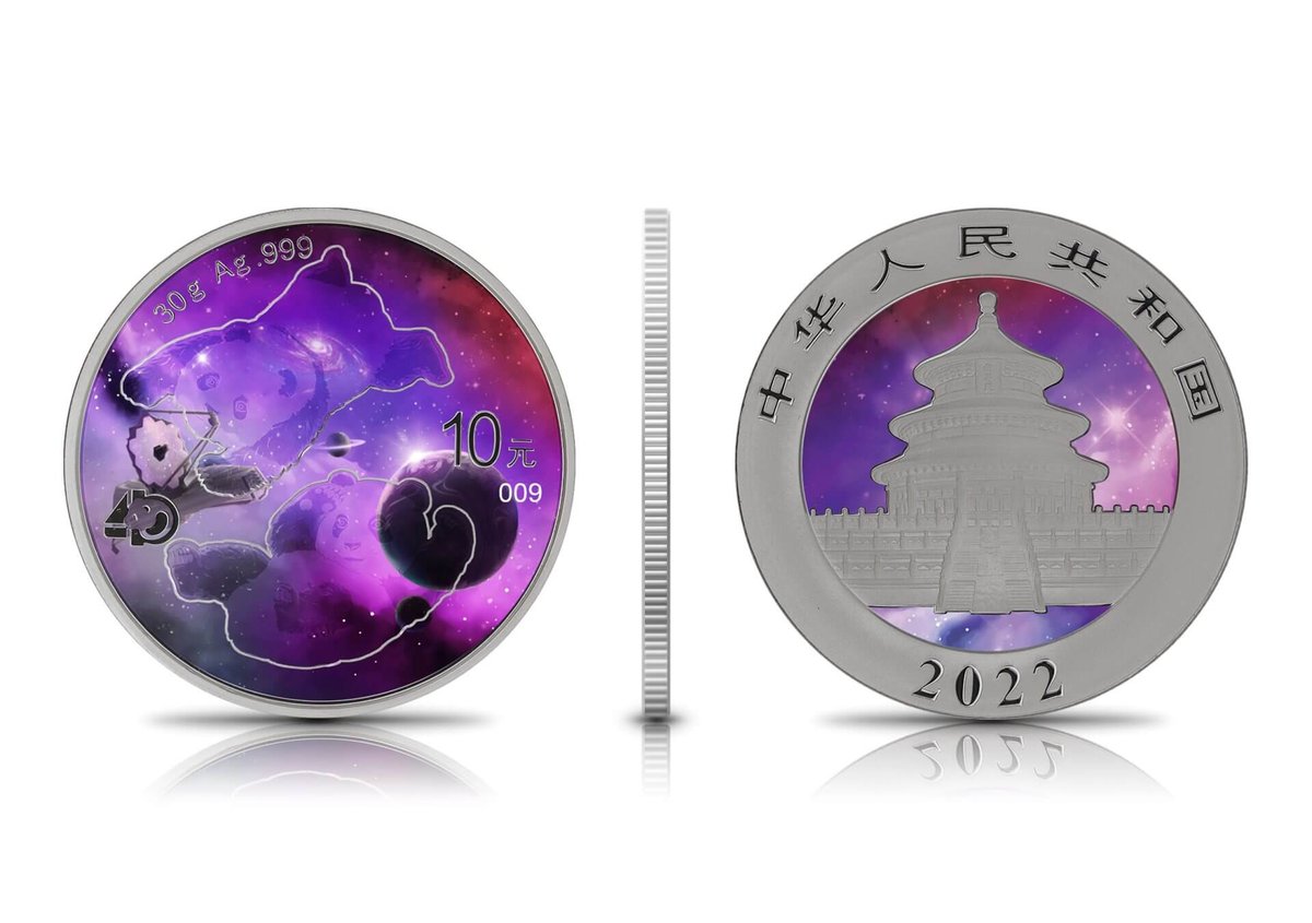 22gmcpggiv30gsc-2022-chinese-silver-panda-glowing-galaxy-iv-30g-999-silver-coin