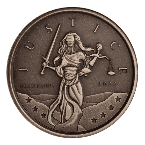 22SMGLJ1OZSANTC-2022-gibraltar-lady-justice-1oz-999-silver-antiqued-coin