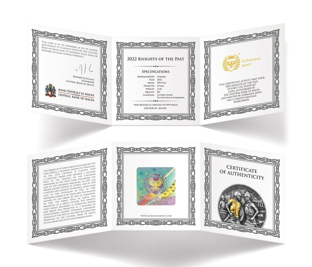 22gm2ozahrkotp-2022-malta-knights-of-the-past-2oz-9999-antiqued-silver-high-relief-coin