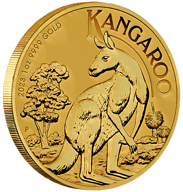 23014daax-2023-australian-kangaroo-1oz-9999-gold-bullion-coin