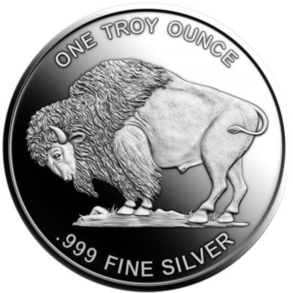 MMBUFF1OZS-buffalo-1oz-999-silver-bullion-round
