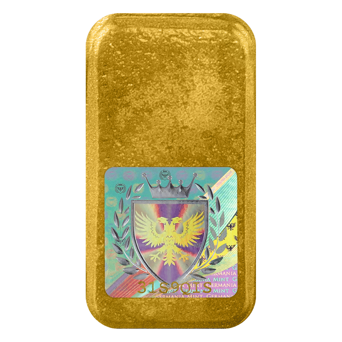 Gm1ogoldbc-germania-mint-1oz-gold-cast-bullion-bar