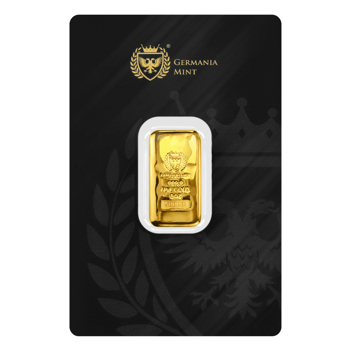 Gm1ogoldbc-germania-mint-1oz-gold-cast-bullion-bar