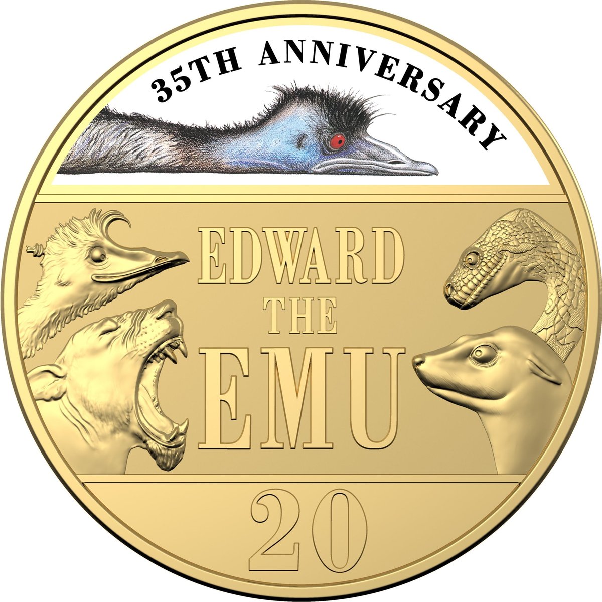 11375-2023-20c-35th-anniversary-of-edward-the-emu-gold-plated-coin-in-special-deluxe-edition-book