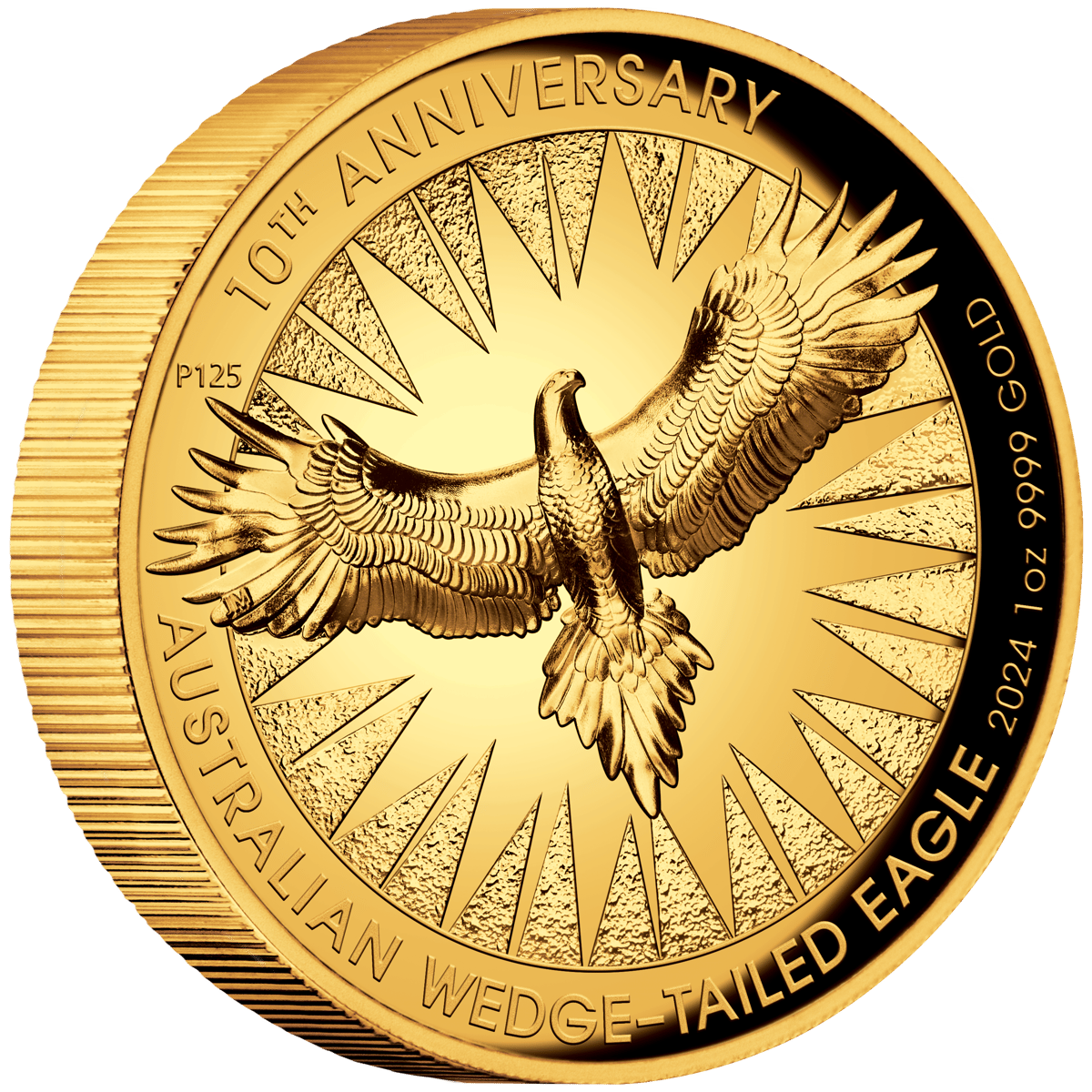 24u48aaa-2024-australian-wedge-tailed-eagle-10th-anniversary-1oz-gold-proof-high-relief-coin