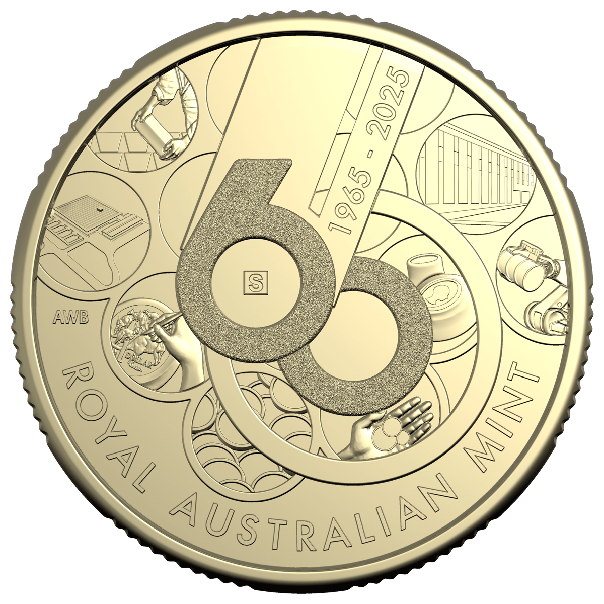 2025 60th anniversary of the royal australian mint four coin set - image 2