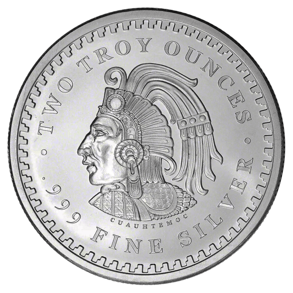 Obverse-ac2ozsr-aztec-calendar-2oz-silver-round