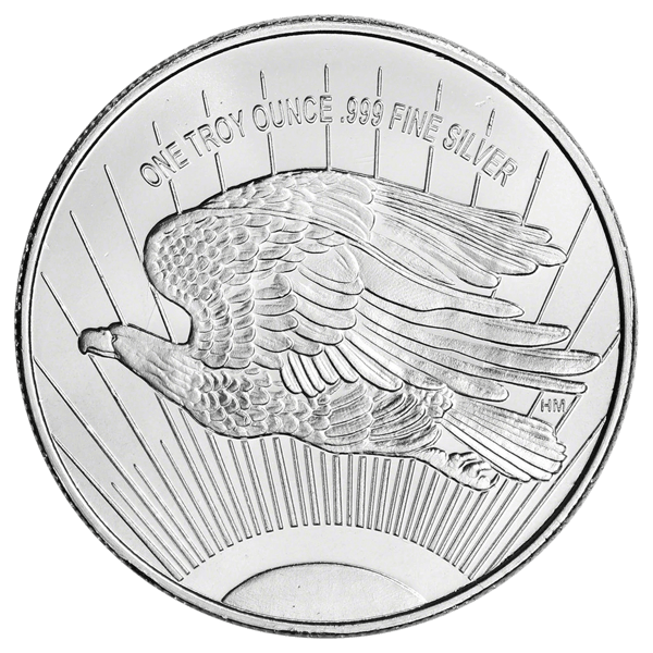 Reverse-sghm1os-saint-gaudens-1oz-silver-round