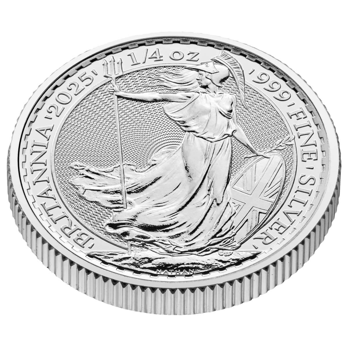 Reverse-side-on-ukb25so14-2025-britannia-1-4oz-silver-coin