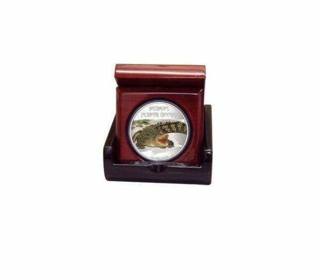 2009 Deadly and Dangerous - Australian Saltwater Crocodile - 1oz .999 Silver Proof Coin - Perth Mint 2