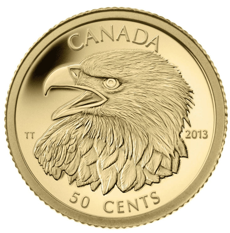 2013 Fine Gold Coin - Bald Eagle