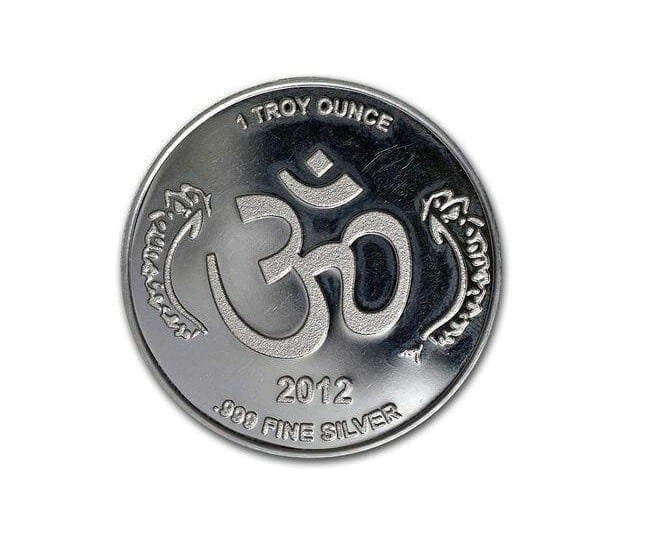 2012 Ganesha 1oz .999 Silver Bullion Coin 1
