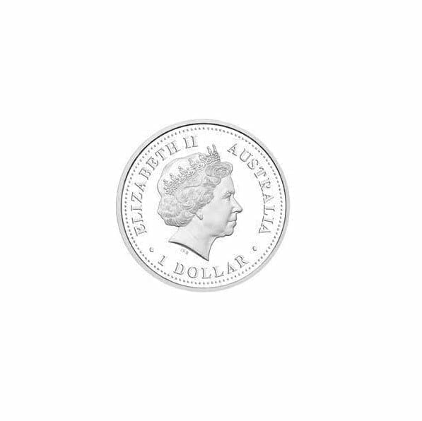 2005 Australian Antarctic Territory - Leopard Seal - 1oz .999 Silver Proof Coin - Perth Mint 3