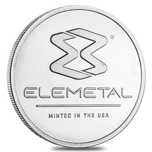 elemetal 1oz 999 silver bullion coin elemetal mint