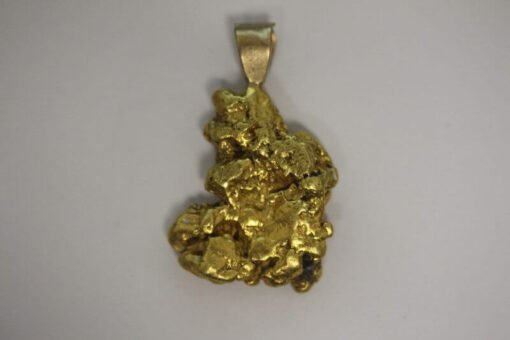 natural australian gold nugget pendant 698g