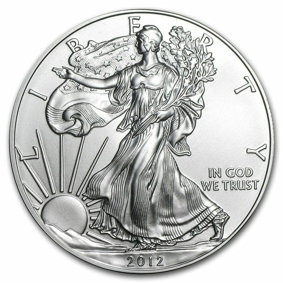 2012 American Eagle 1oz .999 Silver Bullion Coin ASE 1