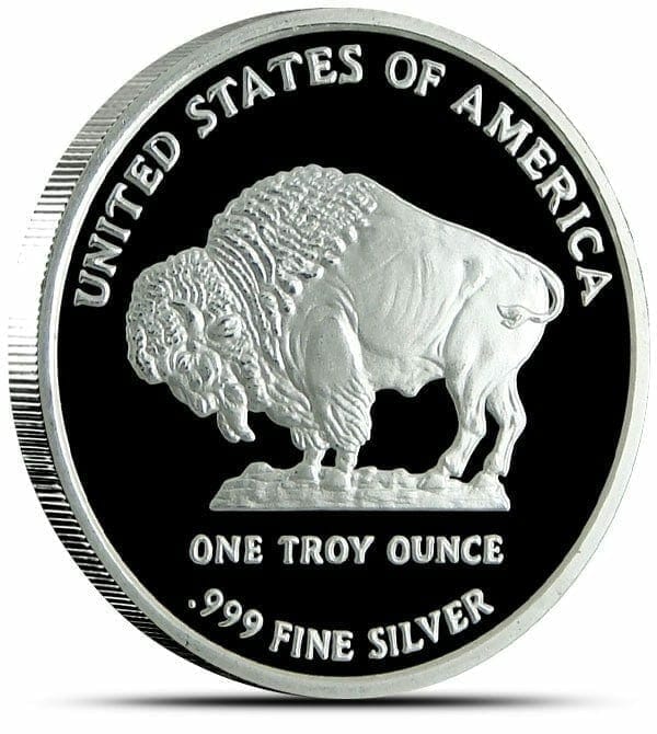 2013 Buffalo / Indian Head 1oz .999 Silver Bullion Coin 2