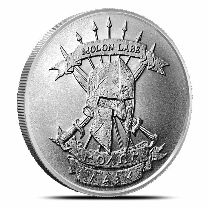 Come and Take It 1oz .999 Silver Bullion Coin – Molon Labe 2