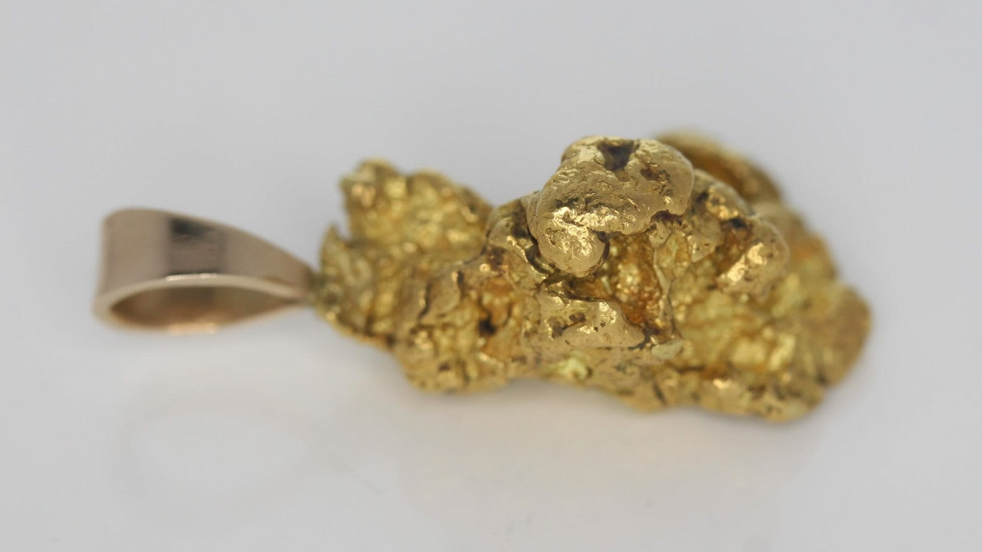 Natural Australian Gold Nugget Pendant - 13.11g 4