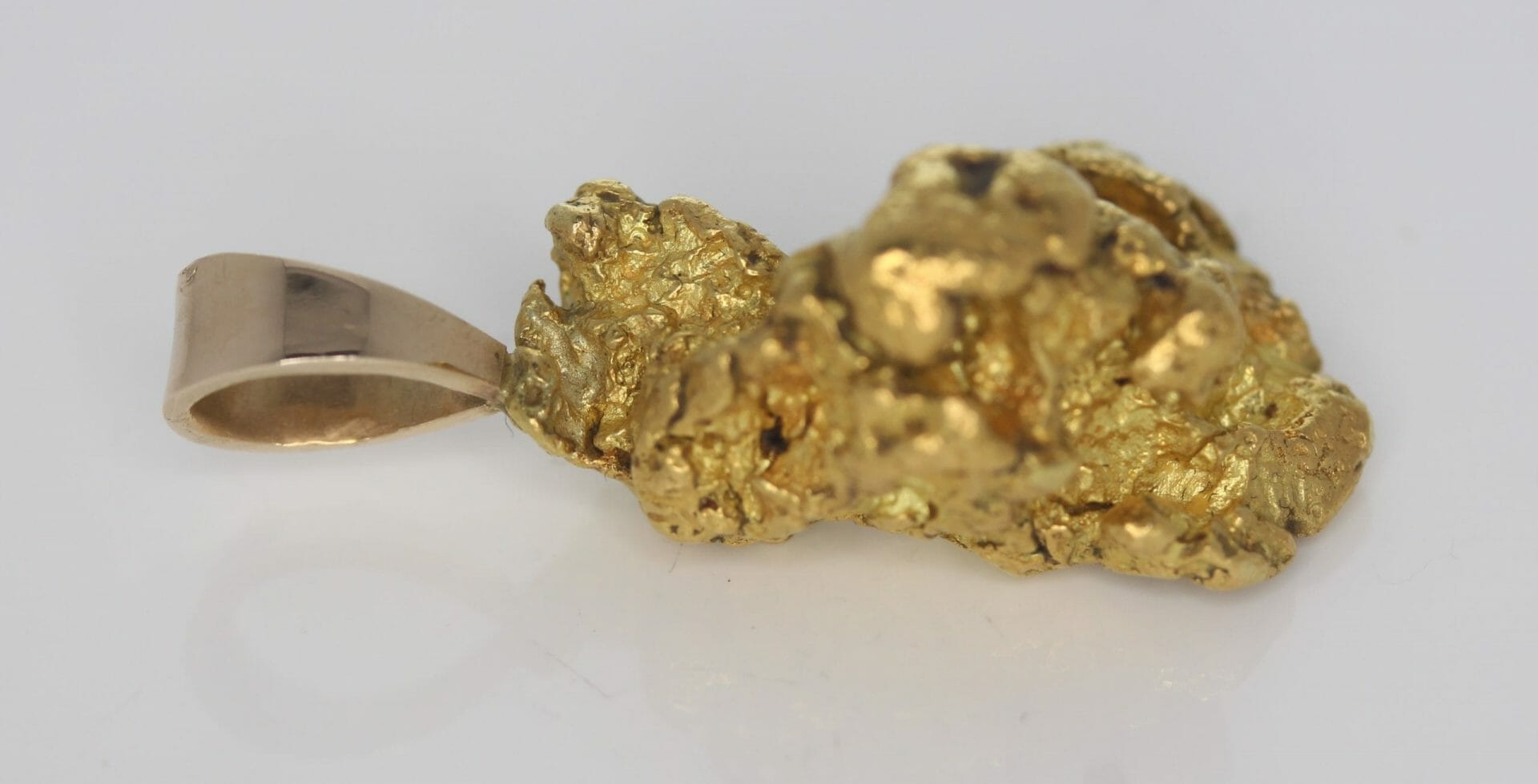 Natural Australian Gold Nugget Pendant - 13.11g 5