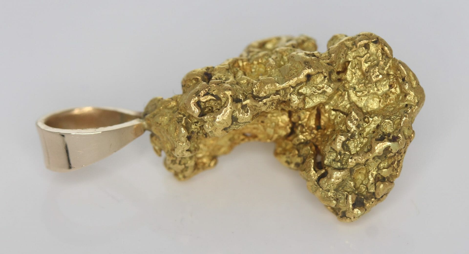 Natural Australian Gold Nugget Pendant - 13.11g 6