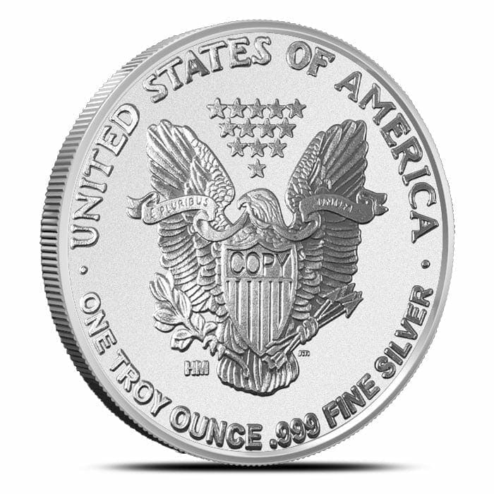 Walking Liberty 1oz .999 Silver Bullion Coin - Highland Mint 3