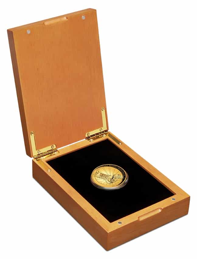 2019 Australian Wedge-Tailed Eagle 2oz Gold Proof High Relief Coin 6