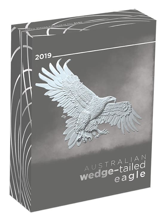 2019 Australian Wedge-Tailed Eagle 1oz Platinum Proof Coin 9