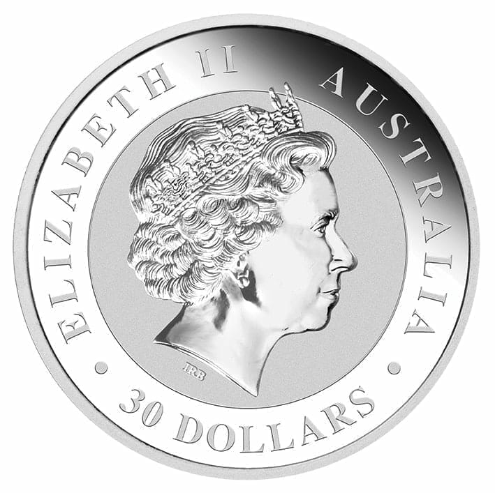 2017 Australian Kookaburra 1kg Silver Bullion Coin 3