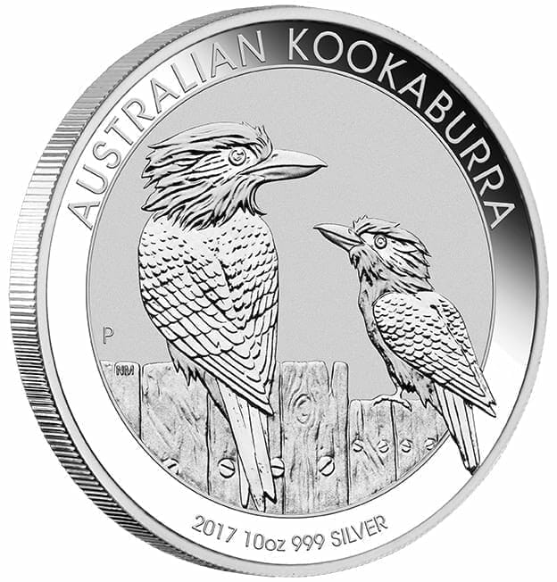 2017 Australian Kookaburra 10oz .999 Silver Bullion Coin 4