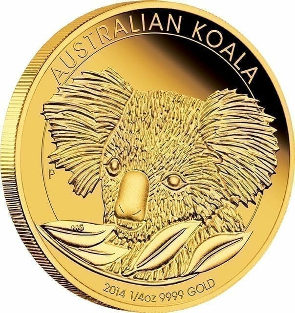 2014 Australian Koala 1/10oz Gold Bullion Coin 4