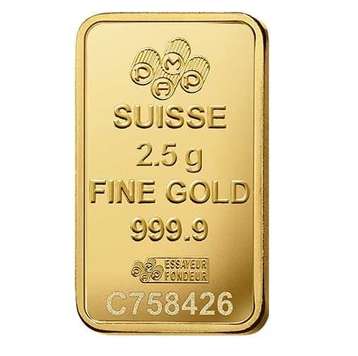 Lady Fortuna 2.5g .9999 Gold Minted Bullion Bar - PAMP Suisse 4