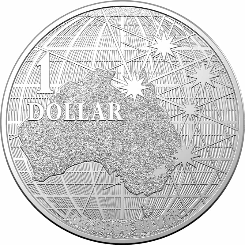 2020 $1 Beneath The Southern Skies Silver