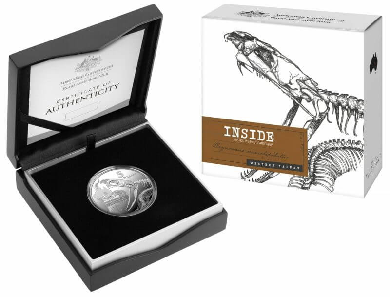 2020 Inside Australia's Most Dangerous - Western Taipan 1oz .999 Silver Proof Coin 8