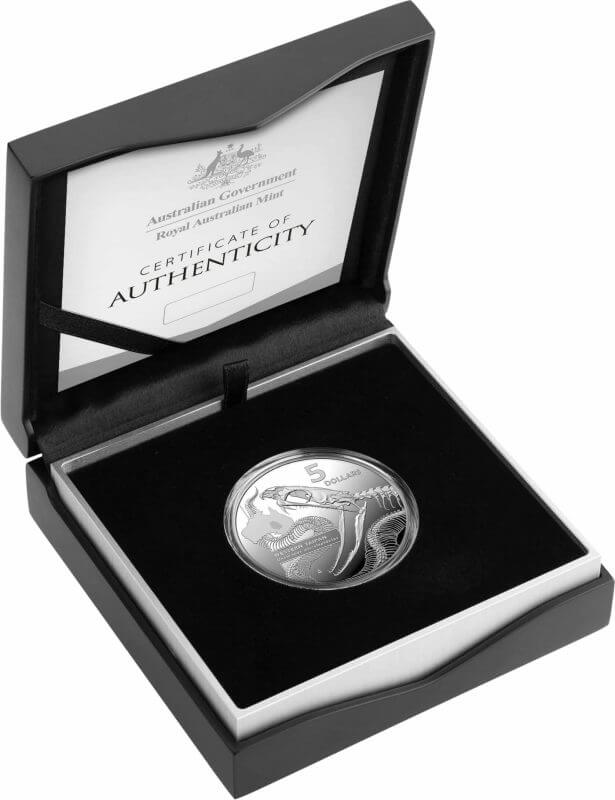 2020 Inside Australia's Most Dangerous - Western Taipan 1oz .999 Silver Proof Coin 9