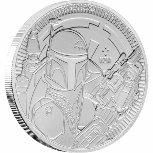 2020 Star Wars - Boba Fett 1oz .999 Silver Bullion Coin 6