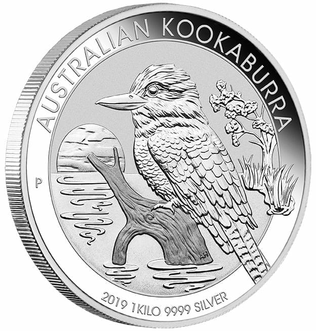 2019 Australian Kookaburra 1kg .9999 Silver Bullion Coin 4