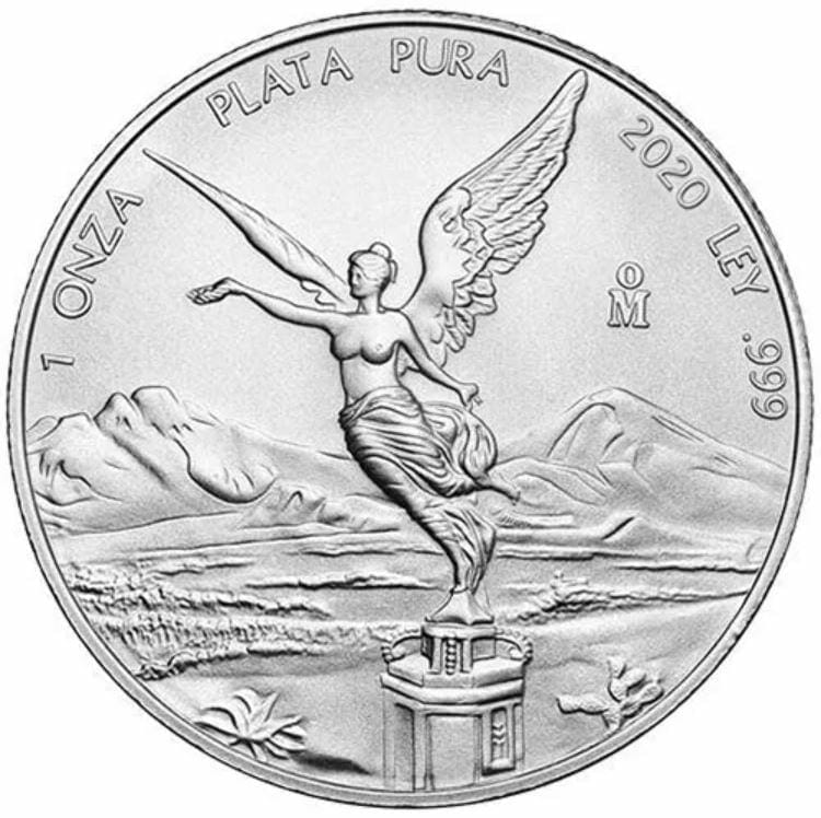 2020 Mexican Libertad 1oz .999 Silver Bullion Coin 1