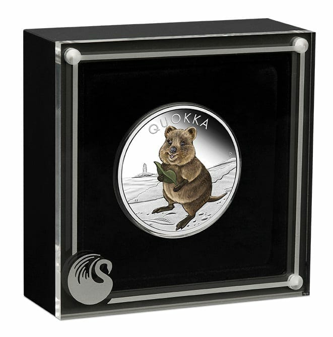 2021 Quokka 1oz .9999 Silver Proof Coloured Coin 8