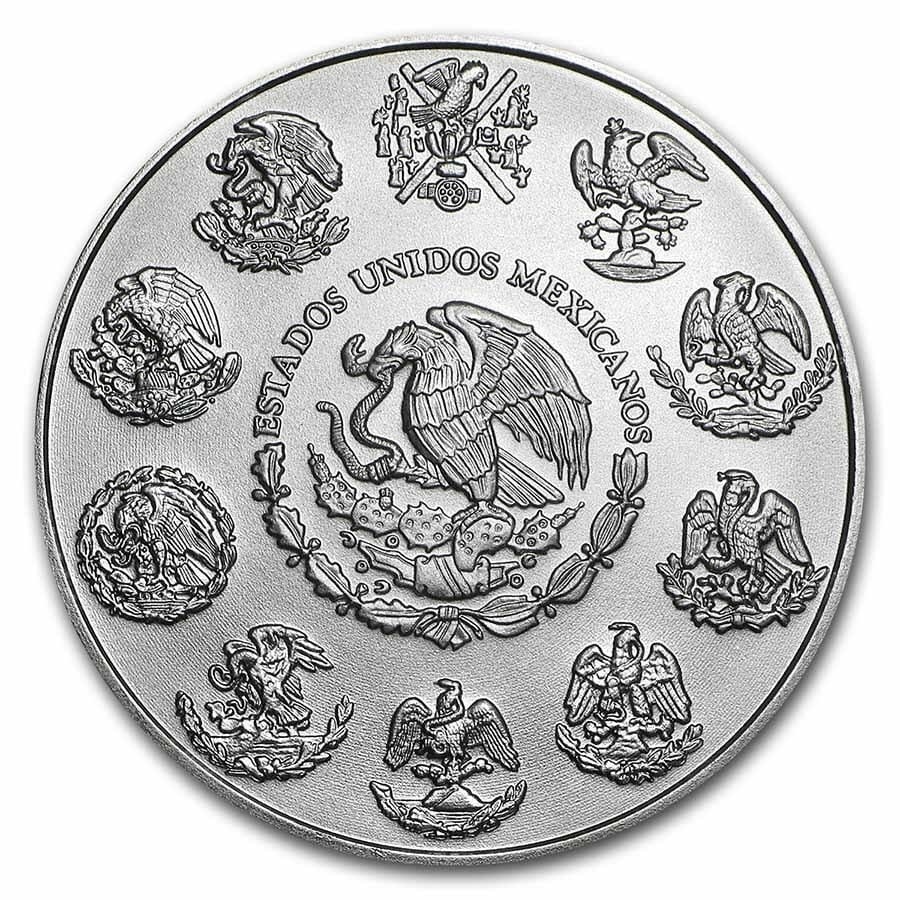 2021 Mexican Libertad 5oz .999 Silver Bullion Coin 2