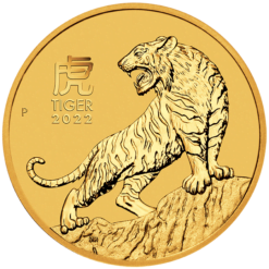2022 Year of the Tiger 1/2oz .9999 Gold Bullion Coin – Lunar Series III