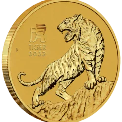 2022 Year of the Tiger 1/4oz .9999 Gold Bullion Coin – Lunar Series III