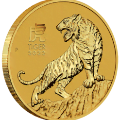 2022 Year of the Tiger 1/10oz .9999 Gold Bullion Coin – Lunar Series III